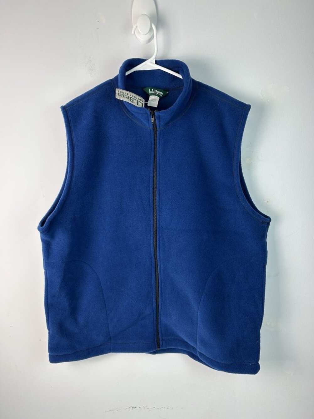 RARE NWT  VINTAGE LL BEAN Factory Polar 200 FLEECE VEST Blue USA MADE L